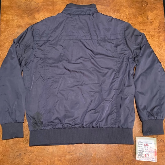 Turbo Zip-Up Collared Coat - Picture 3 of 3